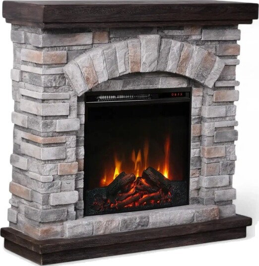 Scandiflames Electric Ask - Elektrisk Peis I Polystone