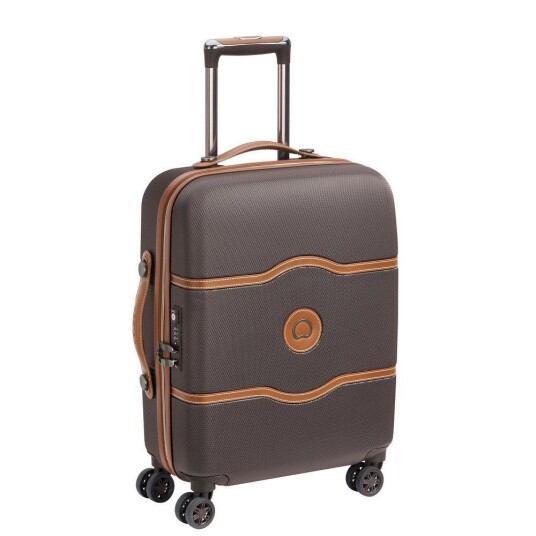 Delsey Chatelet kabin trillekoffert 55 cm 39 liter Brown