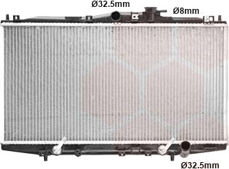 VAN WEZEL 25002119 Radiator motorkjøling VAN WEZEL 25002119 Radiator motorkjøling