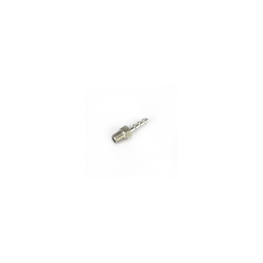 1/4" BSP til 8mm nippel overgang rustfritt stål