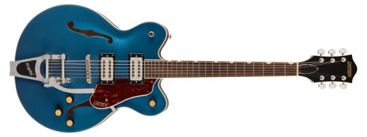 Gretsch G2622t Streamliner Cb Dc Bigsby Dark DenimLaurel FbBt-3s Pickups