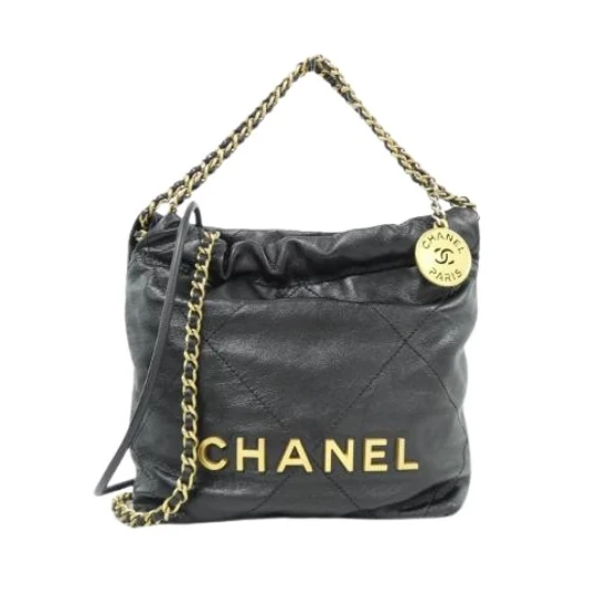 Chanel Vintage Dame Svart