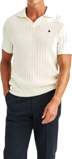 Morris Baldwin Resort Polo Cream M