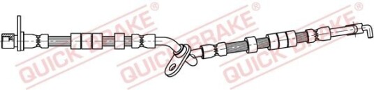Bremseslange QUICK BRAKE 58.839 Bremseslange QUICK BRAKE 58.839