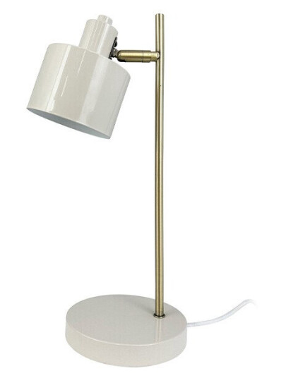 Ocean Bordlampe Beige/Brass - Dyberg Larsen Ocean Bordlampe Beige/Brass - Dyberg Larsen