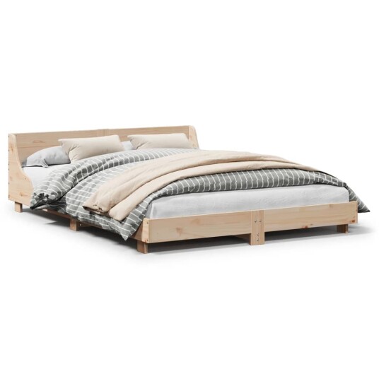  Sengeramme uten madrass 140x190 cm heltre furu 8721102852152