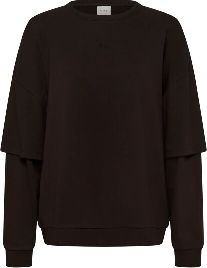 Gestuz Gzgilsa Layered Sweatshirt Brown L
