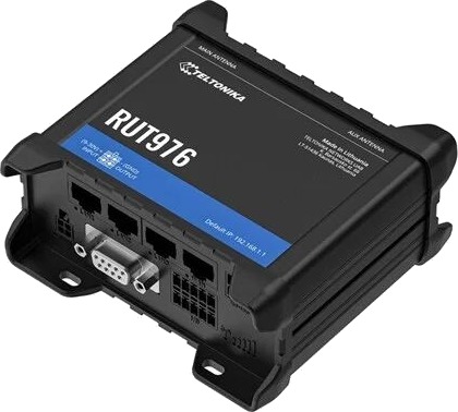Teltonika RUT906 4G-ruter WiFi 4 2G/3G/4G DIN-skinne vegg- og overflatemontering RUT906000100