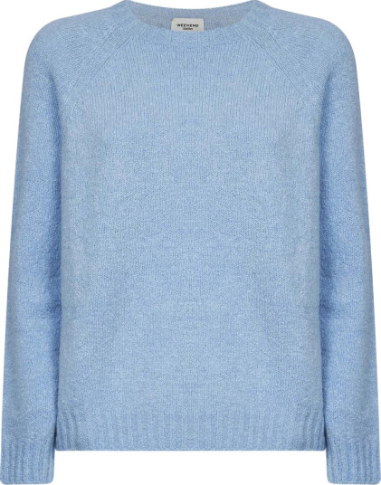 Weekend Max Mara Dame Strikkevarer Blå S,