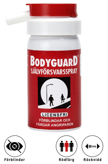 Bodyguard rödfärg Bodyguard rödfärg