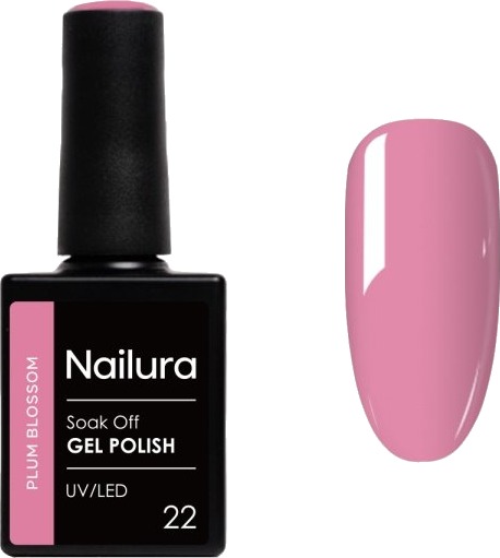 Nailura Gelpolish 22 – Plum Blossom – 10 ml