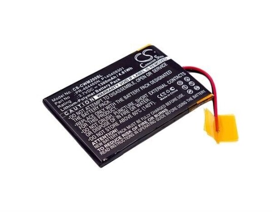 Cowon M2 32G batteri (1300 mAh 3.7 V, Sort)