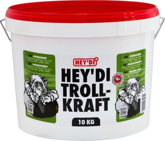 Hey'di trollkraft sprengsement 10 kg Hey'di trollkraft sprengsement 10 kg