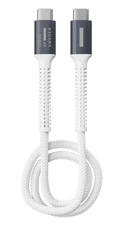 Premium woven cable USB C USB C White Premium woven cable USB C USB C White