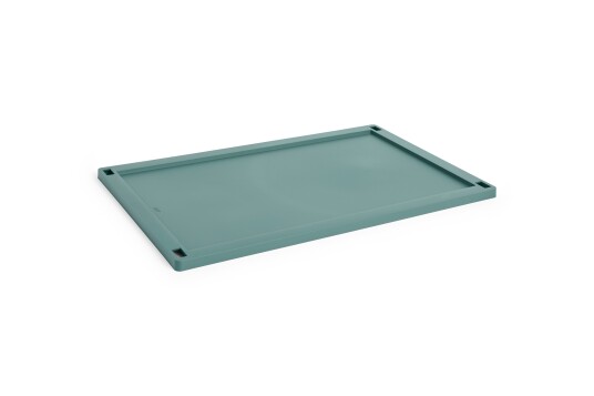 Hay Colour Crate Plastic Large Lokk Dark Green Hay Colour Crate Plastic Large Lokk Dark Green