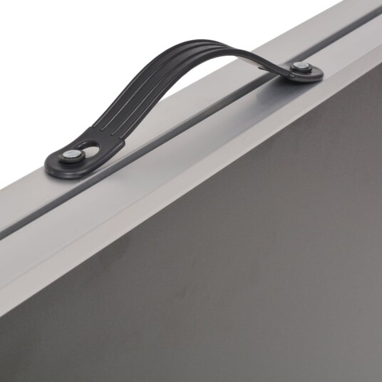  Foldbart tapetbord MDF og aluminium 200x60x78 cm 142920