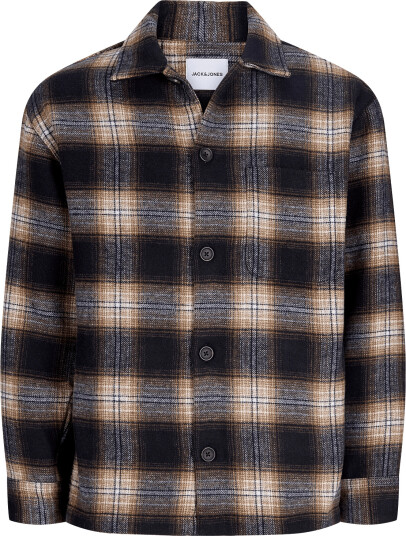 Jack & Jones Jjesoho Ollie Overshirt Ls Sn Navy XL