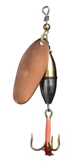 Myran Agat Spinner 10g Koppar