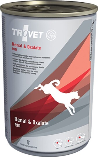 Trovet Våtfôr Renal & Oxalate Våtfôr Og Laks Rid Kylling 400 G