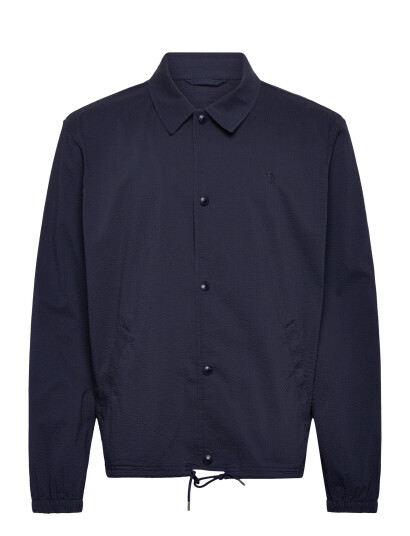 Polo Ralph Lauren Seersucker Wvn Jacket Navy L Polo Ralph Lauren Seersucker Wvn Jacket Navy L