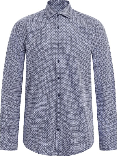 Bruun & Stengade Bs Follett Slim Fit Shirt Navy 44 Bruun & Stengade Bs Follett Slim Fit Shirt Navy 44
