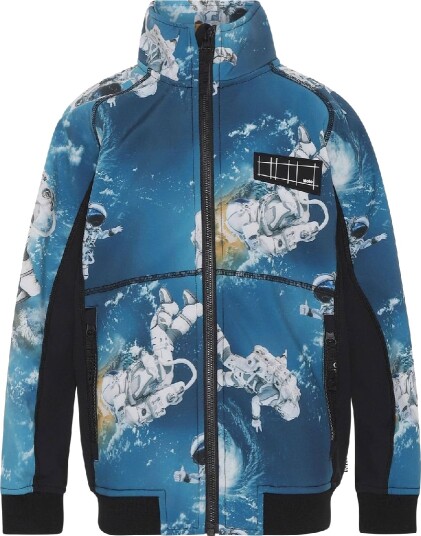 Molo Softshell Jakke Cloudy Astronauter Molo 3 år (98) Softshell Blå