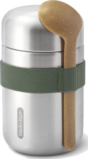 Black+Blum Food Flask, New version, Steel- Olive, 400 ML Black+Blum Food Flask, New version, Steel- Olive, 400 ML