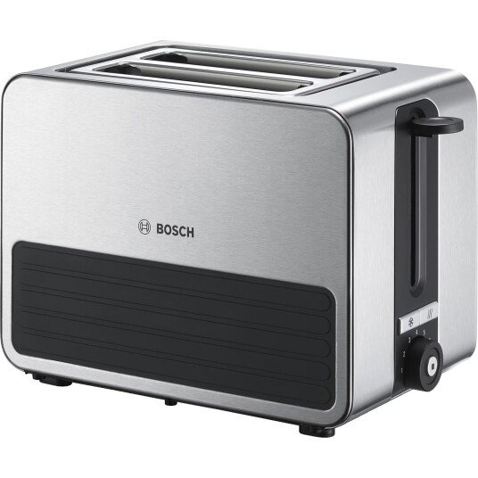 Bosch TAT7S25 Brødrister 2 Skiver 1050W med Løftefunksjon Grå Bosch TAT7S25 Brødrister 2 Skiver 1050W med Løftefunksjon Grå