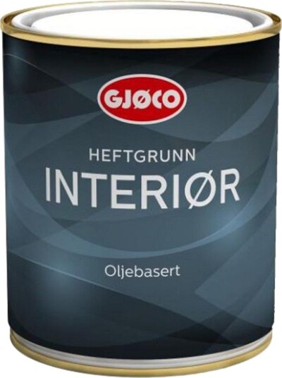 Gjøco heftgrunn oljebasert hvit 0,68 l