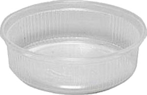 Salatbæger 125 Ml Ø101x31 Mm Rund Pp Klar,100 Stk/Pk