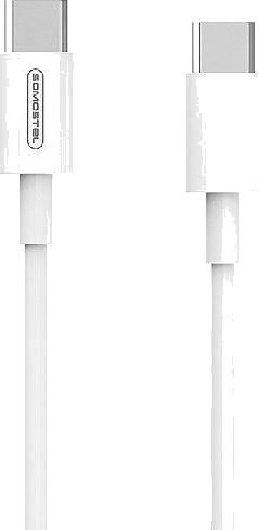 Somostel Usb-Kabel Usb-C Til Usb-C 1,2 M Hvit (27226)