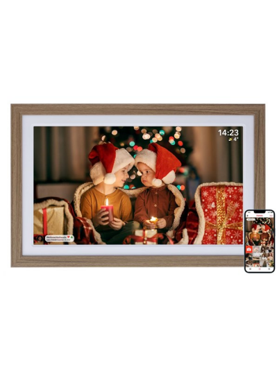 Rollei Smart Frame WiFi 212 Digital Fotoramme Brun Eik Rollei Smart Frame WiFi 212 Digital Fotoramme Brun Eik