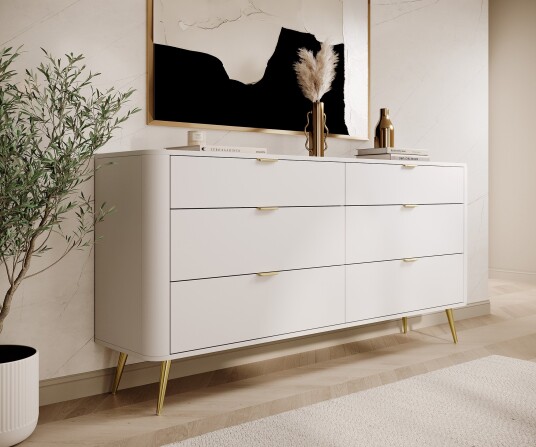 Walia Kommode 173 cm Hvit