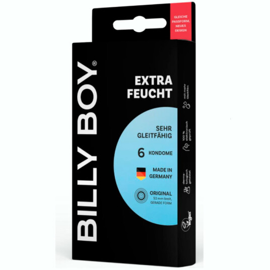Billy Boy Extra Moist Condoms Extra Moist 52 mm 6 pcs.