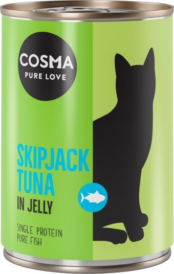 Cosma Original I Gelé Skipjack Tunfisk 6 X 400 G Cosma Original I Gelé Skipjack Tunfisk 6 X 400 G