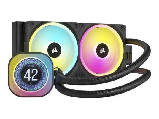 Corsair iCUE Link LCD H100i RGB - væskekjølesystem for prosessor Corsair iCUE Link LCD H100i RGB - væskekjølesystem for prosessor