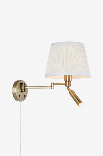 Markslöjd Vegglampe Pivot Beige