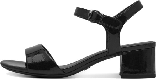 Tamaris Dame Sko Svart 39 EU,