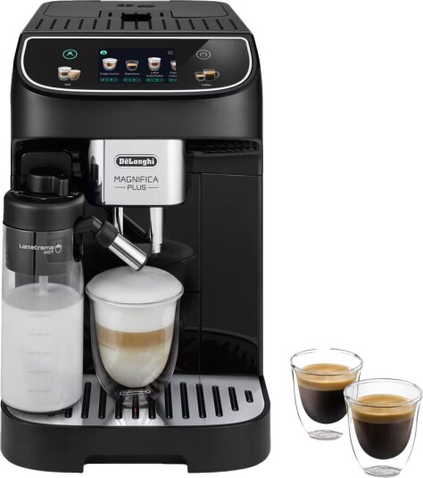 De'Longhi Magnifica Plus ECAM320.60.B Automatisk Espressomaskin med Melkeskummer, 15 Bar De'Longhi Magnifica Plus ECAM320.60.B Automatisk Espressomaskin med Melkeskummer, 15 Bar