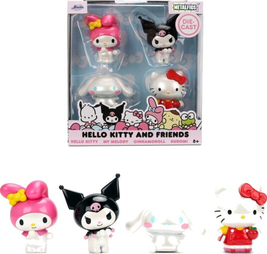 Hello Kitty Figurer 4-Pack 6 cm