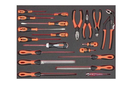 Bahco Foam Med Pliers & Files FF1A145