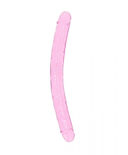RealRock Dobbeldildo realistisk rosa 34 cm
