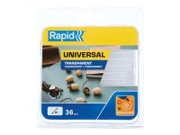 Rapid Universal - Limstift - gjennomsiktig - EVA-harpiks (en pakke 36)