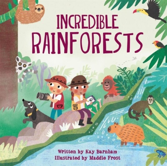 Look And Wonder: Incredible Rainforests Av Kay Barnham