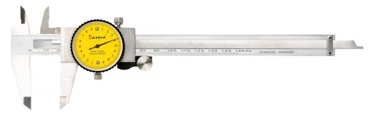Dasqua 509347 Skyvemål 0 300 mm med måleklokke