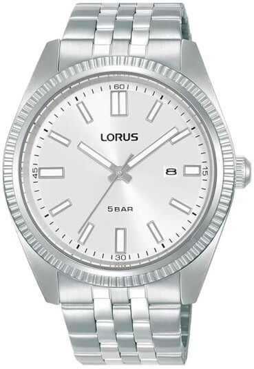Lorus Herreklokke RH971QX9 Classic Sølvfarget/Stål Ø42 mm Lorus Herreklokke RH971QX9 Classic Sølvfarget/Stål Ø42 mm