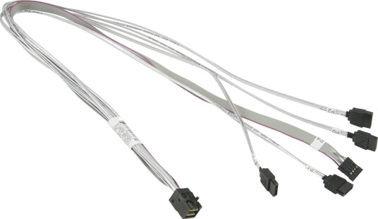 SUPERMICRO MiniSAS HD-4 SATA RA 12G Int 70cm 30AWG