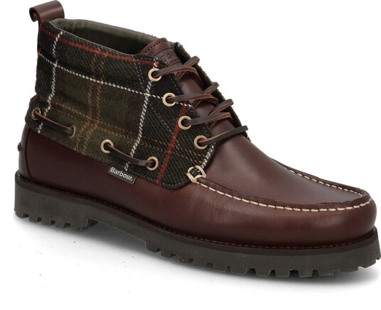 Barbour Barbour Harle Mid Chukka Boot BROWN/CLASSIC TARTAN 41