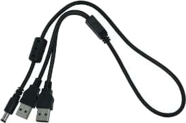 Silex E1639 0,5 M 2 X Usb A Sort