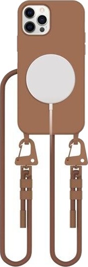 Tech Protect MagNecklace MagSafe Case for iPhone 12/12 Pro Brown